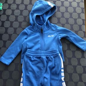 0-6m Nike Blue Jacket and Pants Set